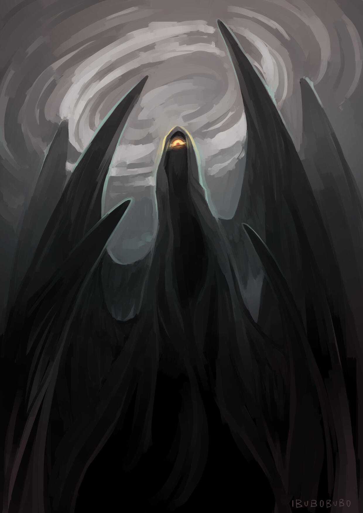 looming