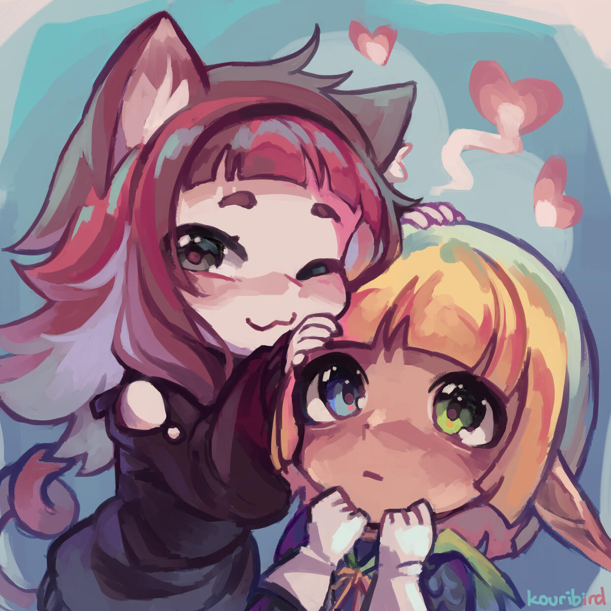 commission - friend's oc & mare from overlord