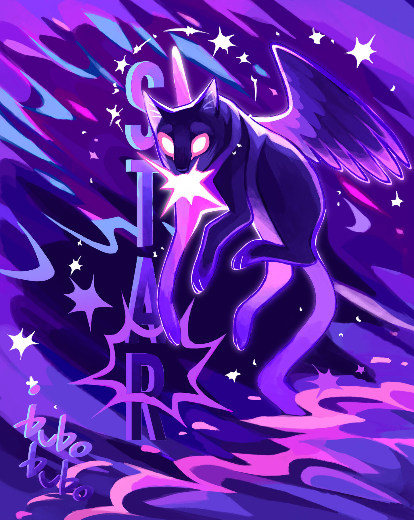 commission - friend's oc & mare from overlord