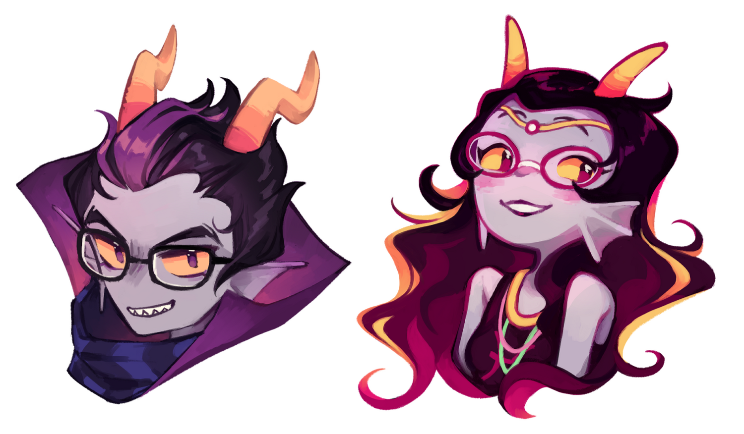 eridan & feferi - homestuck